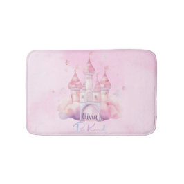 Tapete De Banheiro Seja gentil no palácio da nuvem rosa