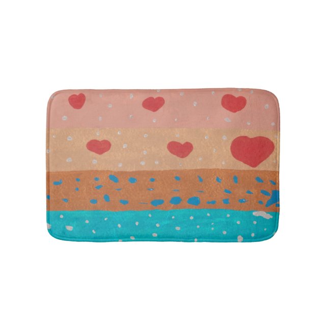 Tapete De Banheiro Sementes de Bath Mat Amor