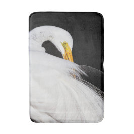 Tapete De Banheiro Sempre Egrets