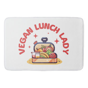 TAPETE DE BANHEIRO SENHORA DO ALMOÇO VEGANA
