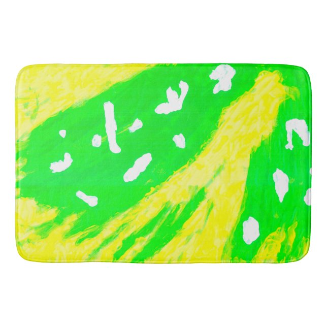 Tapete De Banheiro Sentimento Feliz (Frente)