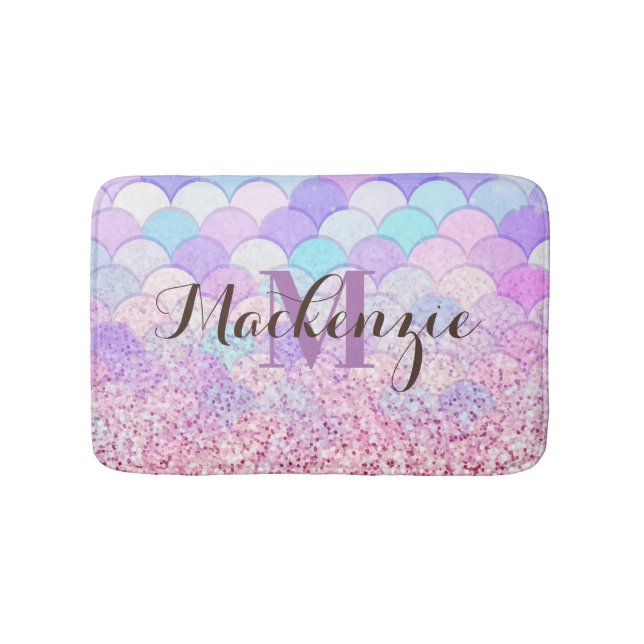 Tapete De Banheiro Sereia da Glitter (frente)
