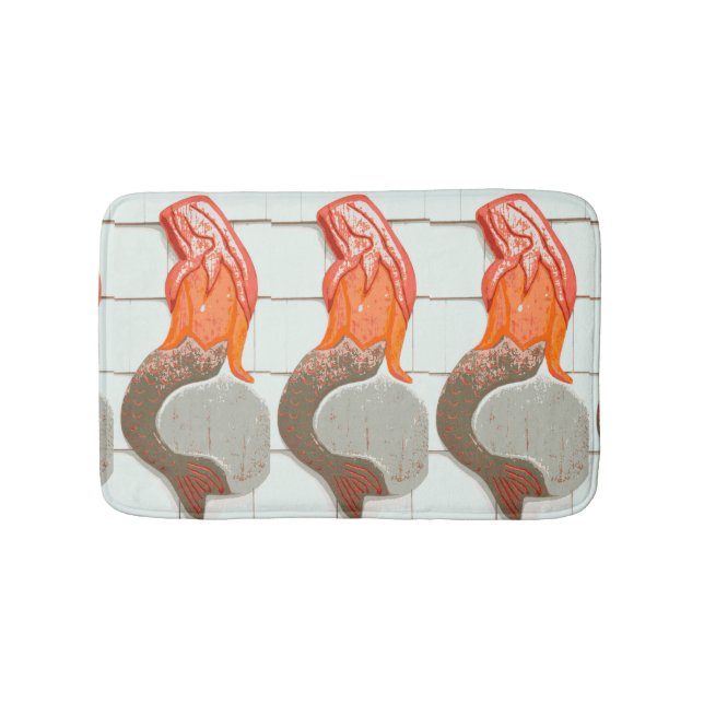 Tapete De Banheiro sereias de assento do redhead (frente)