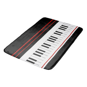 Tapete De Banheiro Serenade do teclado
