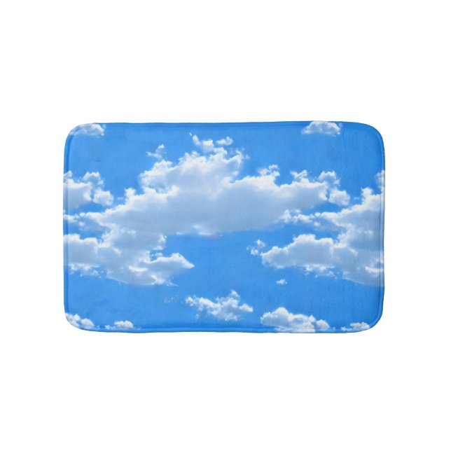 Tapete De Banheiro Serene Sky Bath Mat (frente)