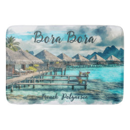 Tapete De Banheiro Serenidade da Polinésia Francesa Bora Bora Bora |