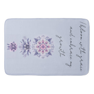 Tapete De Banheiro Serenidade Sangrenta Mandala Bath Mat