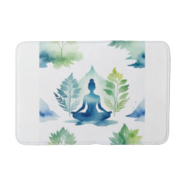 Tapete De Banheiro Serenidade sobre Lotus