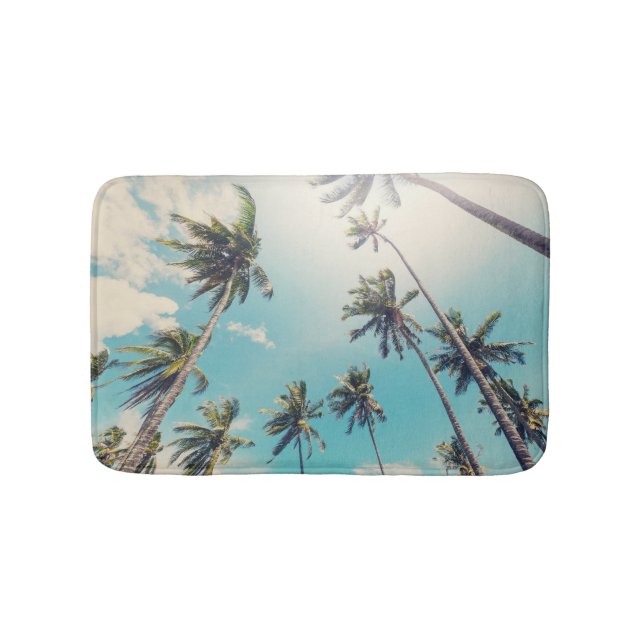 Tapete De Banheiro Serenity Tropical Beach Landscape (frente)
