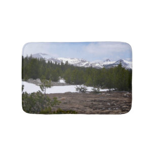 Tapete De Banheiro Serra Nevada e neve em Yosemite