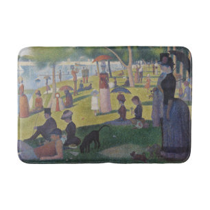 Tapete De Banheiro Seurat Domingo La Grande Jatte Arte Fino