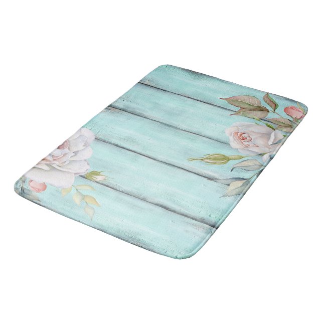 Tapete De Banheiro Shabby Country Chic Bath Mat (Angulado)