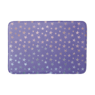 Tapete De Banheiro Shimmer Dreams Stars Purple, Rosa, Blue Bath Mat M