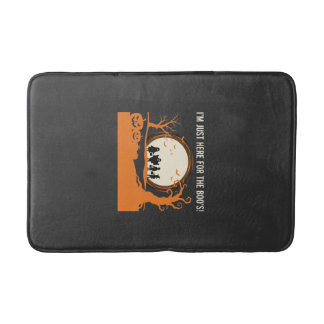 Tapete De Banheiro Silhueta de Fantasma de Boo de Halloween