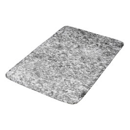 Tapete De Banheiro Silver Glitter Sparkle