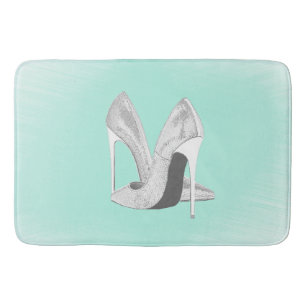 Tapete De Banheiro Silver Heels na Casa da Moeda
