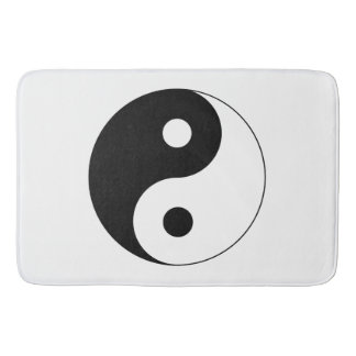 Tapete De Banheiro Símbolo Espiritual Yin Yang