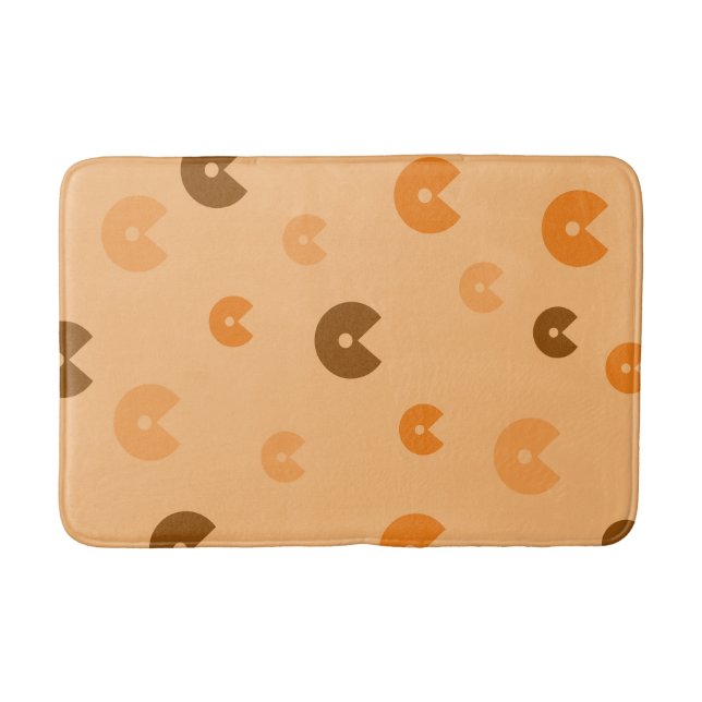 Tapete De Banheiro Símbolo gráfico Seu padrão inicial em qualquer cor (Frente)