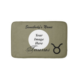 Tapete De Banheiro Símbolo Taurus Zodiac Standard por Kenneth Yoncich