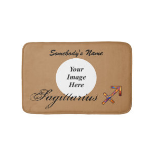 Tapete De Banheiro Símbolo Zodiac Sagittarius Elemento por K. Yoncich