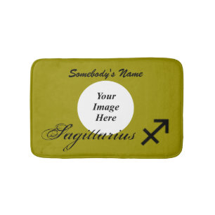 Tapete De Banheiro Símbolo Zodiac Sagittarius Padrão por K Yoncich