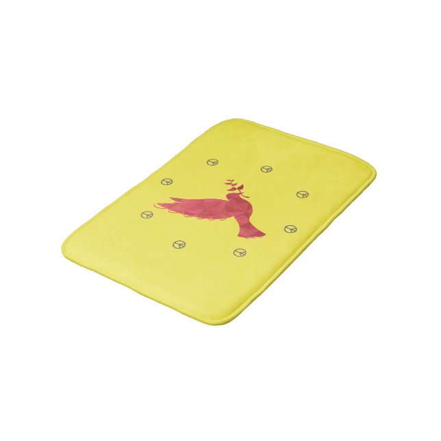 Tapete De Banheiro Sinais de Dove e Paz (Angulado)