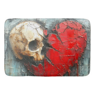 Tapete De Banheiro Skull Art