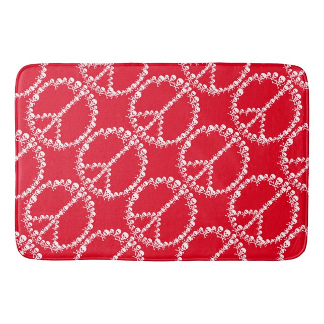 Tapete De Banheiro Skully Peace (Frente)