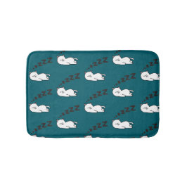 Tapete De Banheiro Sleepy cat