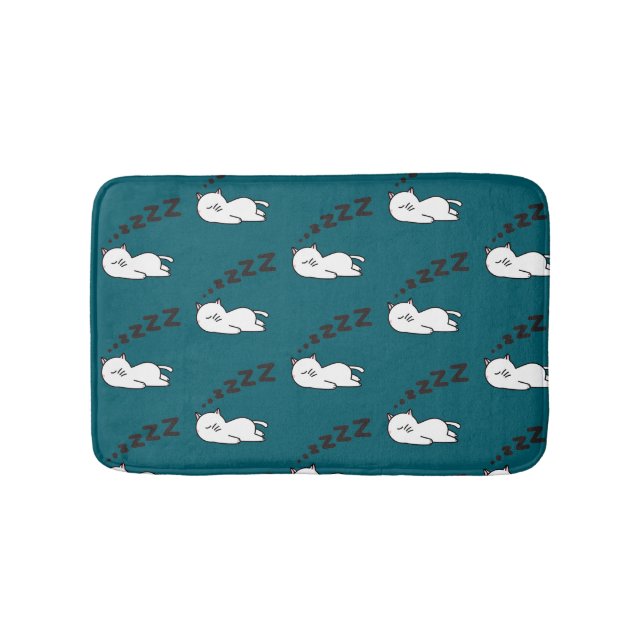 Tapete De Banheiro Sleepy cat (frente)
