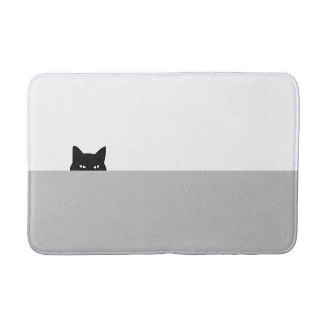 Tapete De Banheiro Sneaky Cat Bath Mat (Frente)