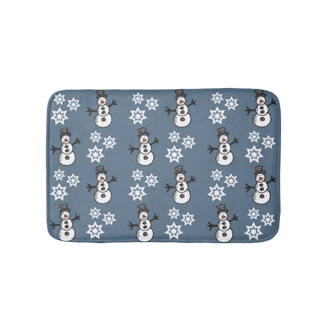 Tapete De Banheiro Snowman (frente)