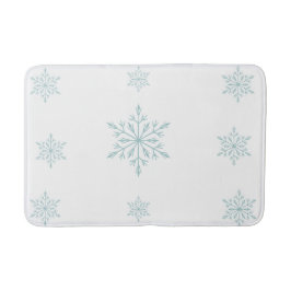 Tapete De Banheiro Snowy Elegance Bathroom Mat