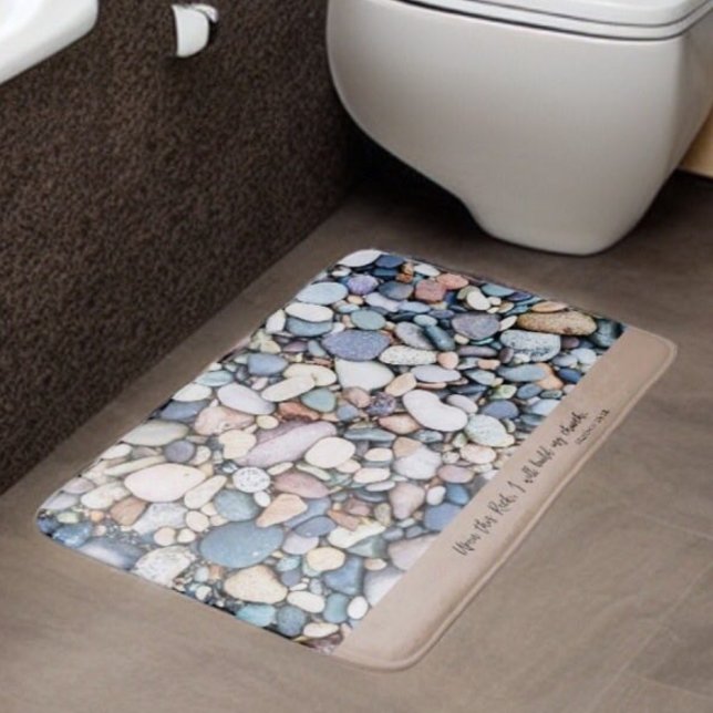 Tapete De Banheiro Sobre este Rock Bath Mat (Criador carregado)