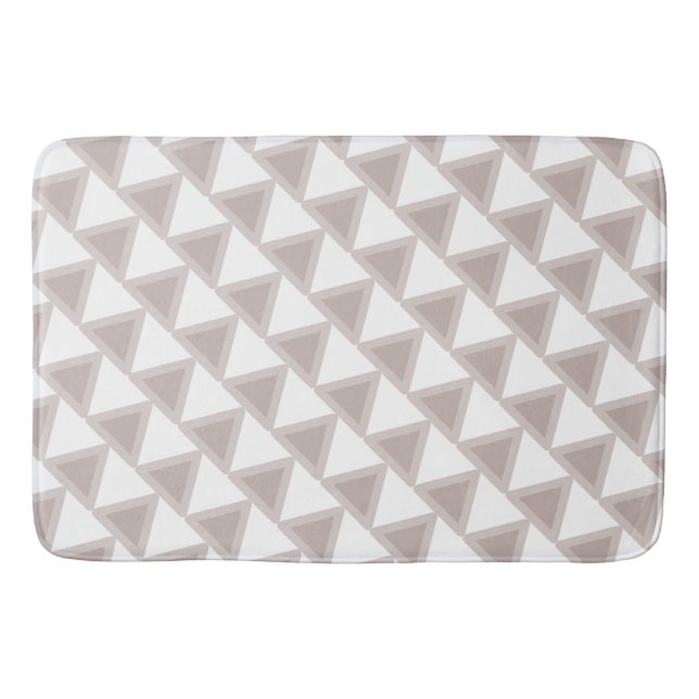 Tapete De Banheiro Sombras da Matriz de Banho (Frente)