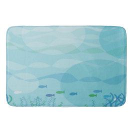 Tapete De Banheiro Sombras Submarinas Bath Mats