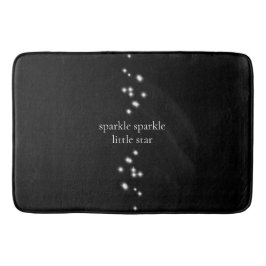 Tapete De Banheiro Sparkle Sparkle Little Star Black Starlight