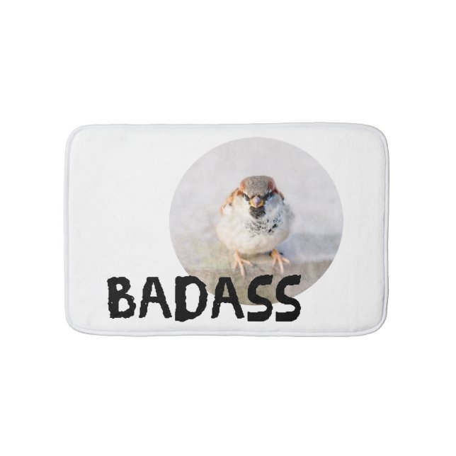 Tapete De Banheiro Sparrow - Badass (frente)
