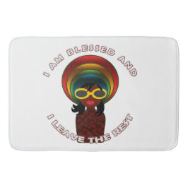 Tapete De Banheiro Spiritual abençoado Feliz