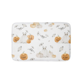 Tapete De Banheiro Spooky Cat Halloween Mat