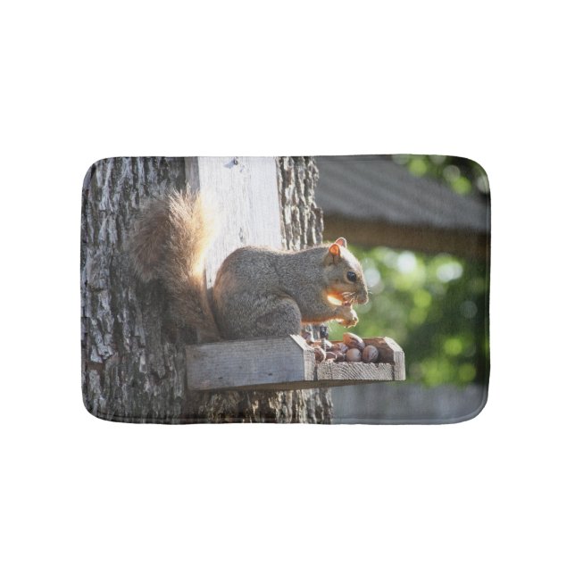 Tapete De Banheiro Squirrel Bath Mat (frente)