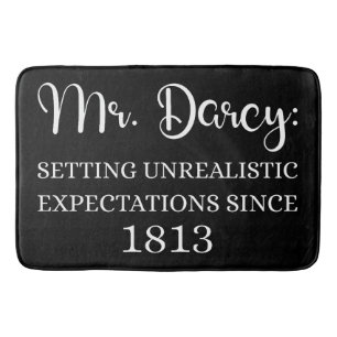 Tapete De Banheiro Sr. Darcy: Expectativas Irrealistas Desde 1813 I