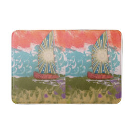 Tapete De Banheiro Starburst Sail