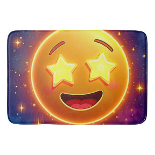 Tapete De Banheiro Starry Eyed Emoji Joy