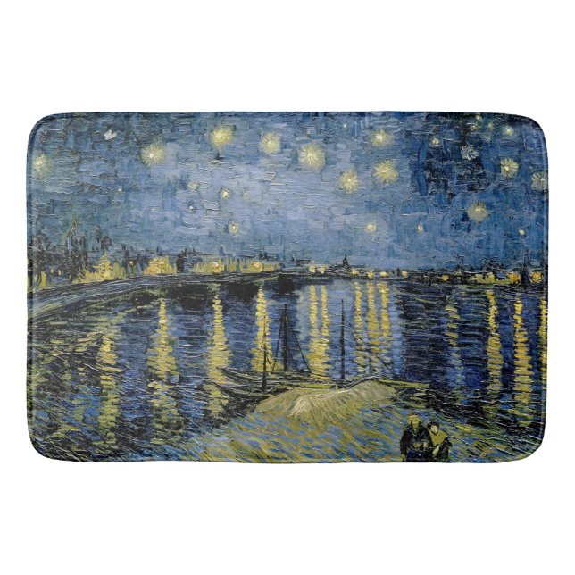 Tapete De Banheiro Starry Night Vincent van Gogh (Frente)