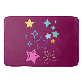 Tapete De Banheiro Stars Bath Mat