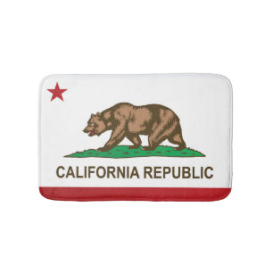 Tapete De Banheiro State Flag of California, EUA