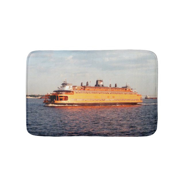 Tapete De Banheiro Staten Island Ferry batmat (frente)