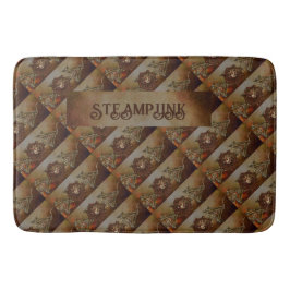 TAPETE DE BANHEIRO STEAMPUNK