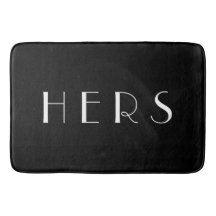 Sua Tipografia Branca Mínima em Monograma Preto